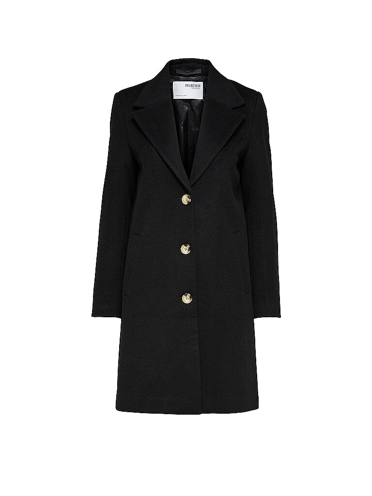 SELECTED FEMME Mantel SLFNEW  schwarz | 36